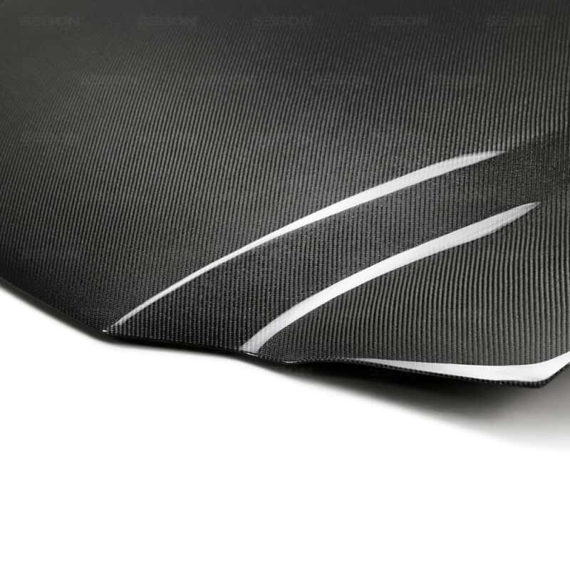 Seibon — Seibon 13-18 Lexus GS OEM Carbon Fiber Hood - view 9