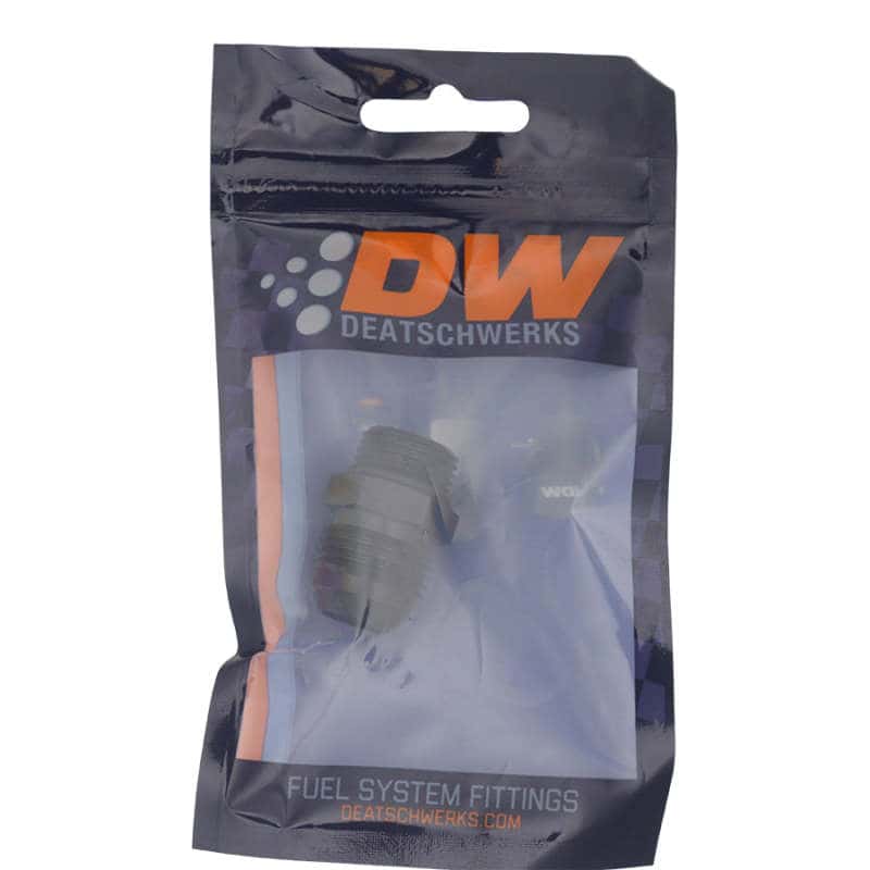 DeatschWerks — DeatschWerks 8AN ORB Male to 10AN Male Flare Adapter - Anodized Matte Black
Lines & Fittings - view 2