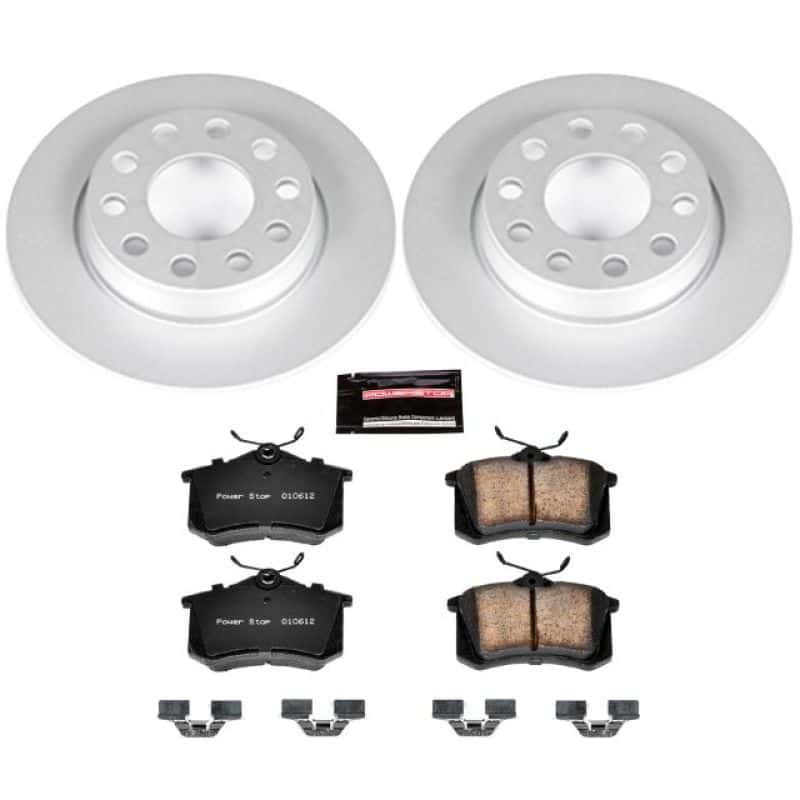PowerStop — Power Stop 02-05 Audi A4 Rear Z23 Evolution Sport Coated Brake Kit - view 1