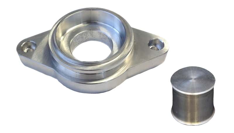 Torque Solution — Torque Solution Tial Blow Off Valve Adapter w/ Plug: Mazdaspeed 3/6 / CX-7 ALL - view 1