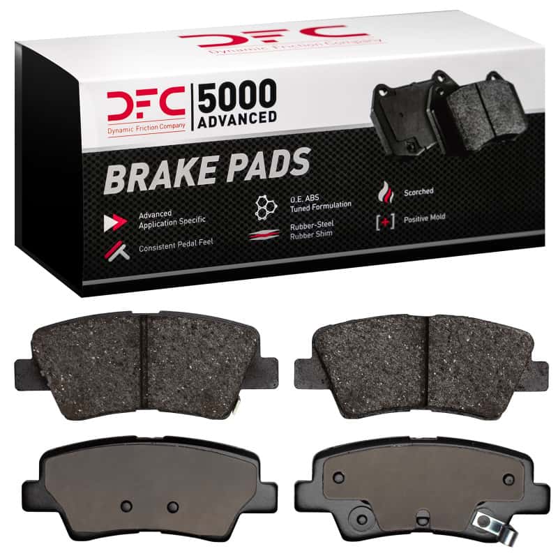 DFC — DFC 17-25 Hyundai Tucson Rear 5000 Advanced Ceramic Brake Pads
DFC Brake Pad Set - view 1
