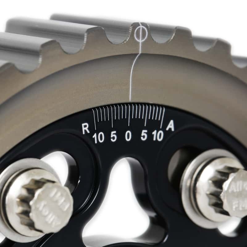 AEM — AEM 88-95 Honda Civic/ 93-95 Del Sol S & Si Black Tru-Time Cam Gear
Adjustable Cam Gear
Tru-Time Cam Gear - view 7