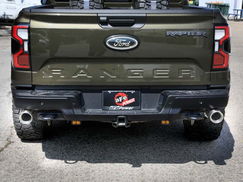 aFe — aFe 24-25 Ford Ranger Raptor Vulcan Series 3in 304 SS Cat-Back Exhaust w/ Polished Tips
Cat-Back Exhaust - view 5