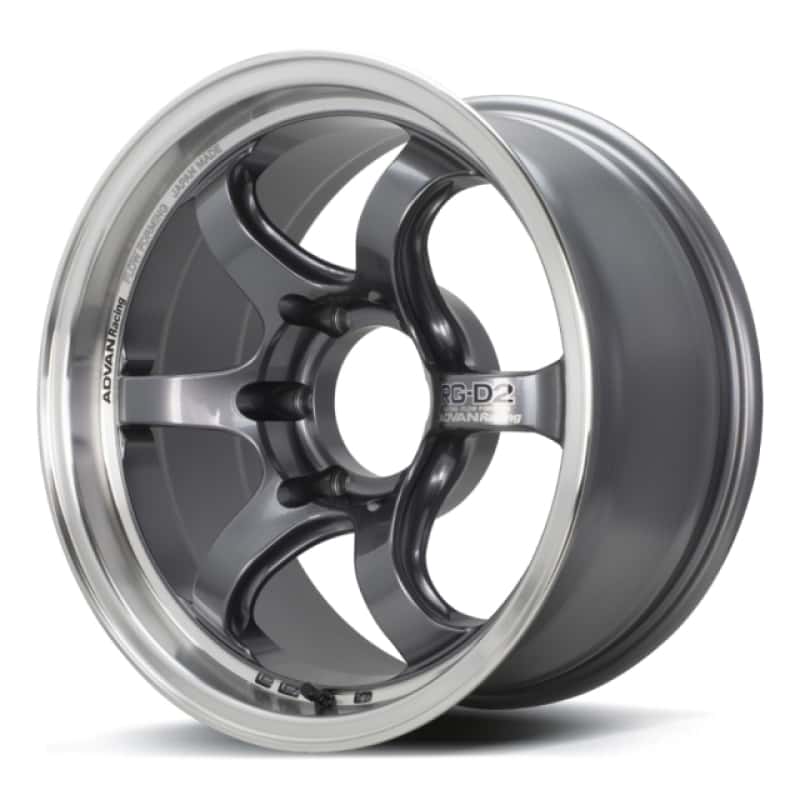 Advan — Advan RG-D2 for Truck 17x8.0 / +20 Offset / 6x139.7 / 112mm Bore / Machining and Racing Gunmetallic - view 2