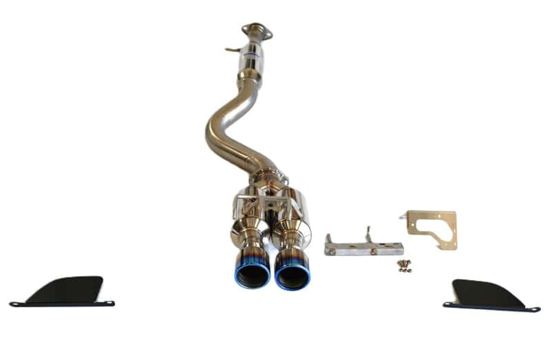 Invidia — Invidia 22+ Toyota GR Corolla R400 Rolled Titanium Tip Cat-Back - view 5