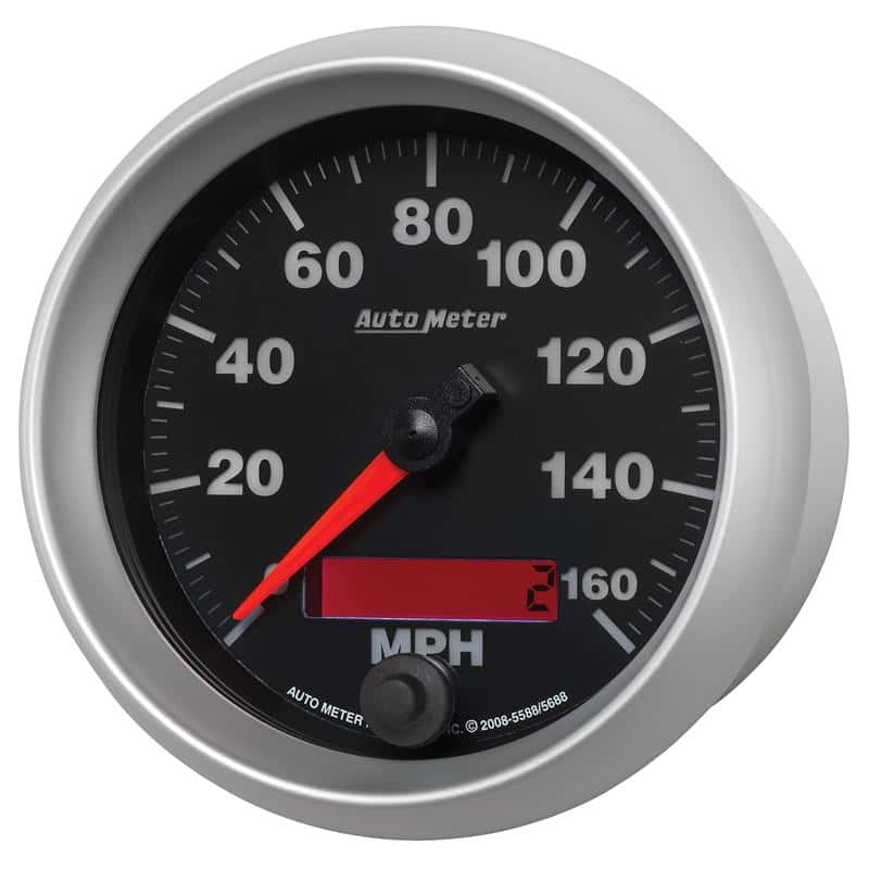 AutoMeter — Autometer Electric Programmable 85.7mm Speedometer 160MPH
3.4" SPD 160MPH ELIT - view 3