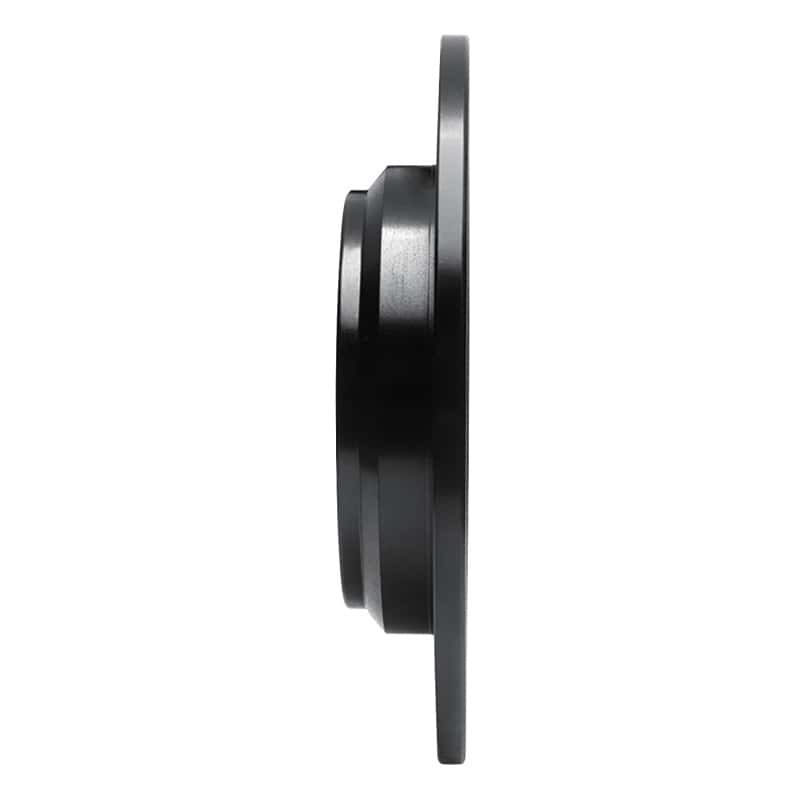 R1 Concepts — R1 86-96 Acura Legend Rear Right Drilled & Slotted Black Brake Rotor
R1 Brake Rotor Drill - view 3