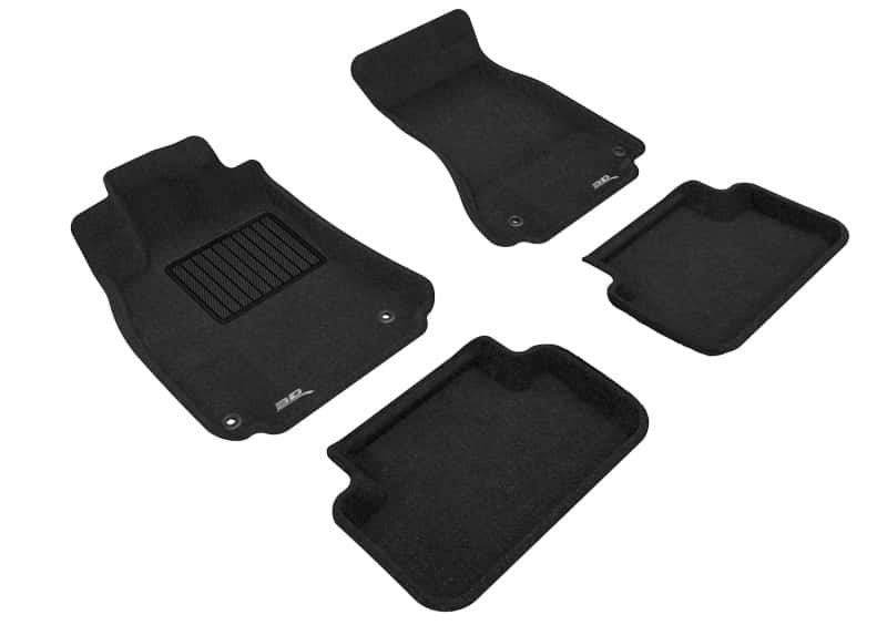 3D MAXpider — 3D MAXpider 09-16 Audi A4/S4 (B8) Elegant Black R1 R2
Floor Mat Set - view 1