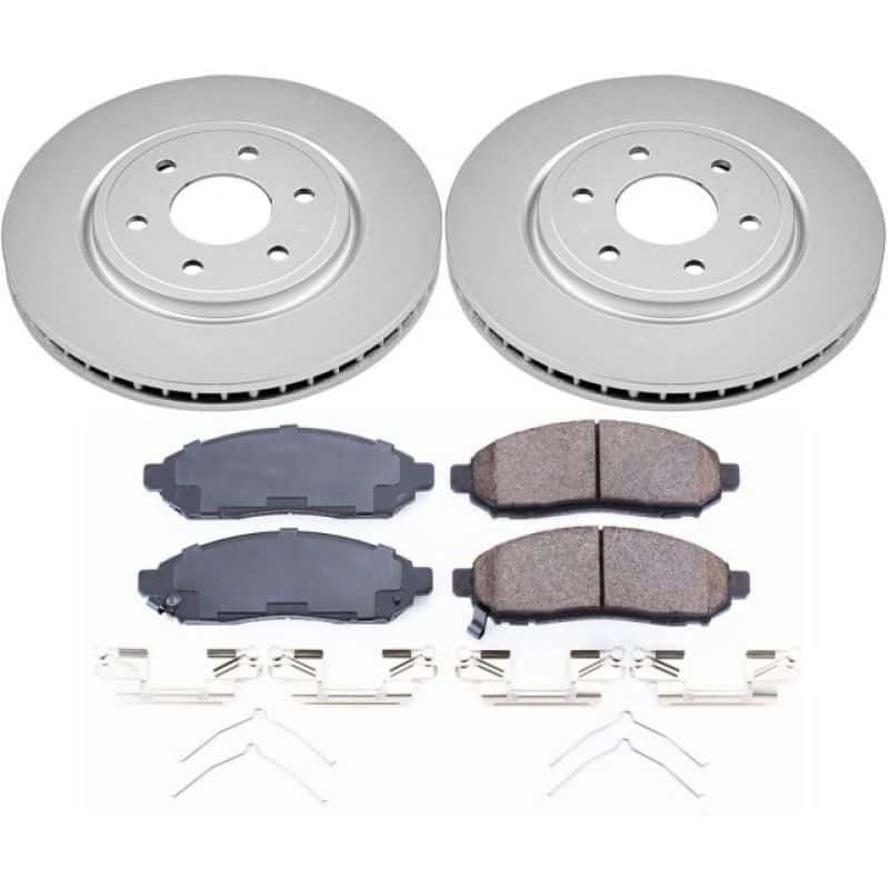 PowerStop — Power Stop 2019 Nissan Frontier Front Z17 Evolution Geomet Coated Brake Kit - view 1