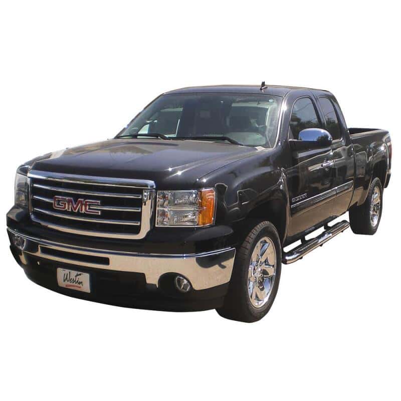 Westin — Westin 2014-2018 Chevrolet/GMC Silverado Sierra 1500 Dbl Cab PRO TRAXX 5 Oval Nerf Step Bars - SS
Nerf/Step Bar - view 4