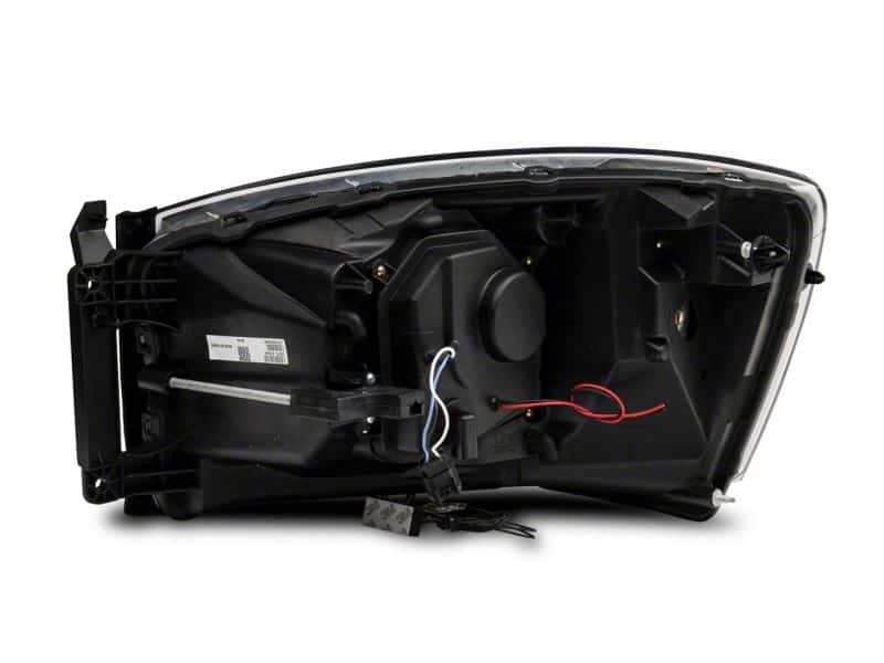 Raxiom — Raxiom 06-08 Dodge RAM 1500 LED Halo Projector Headlights- Blk Housing (Clear Lens)
Headlights - view 11