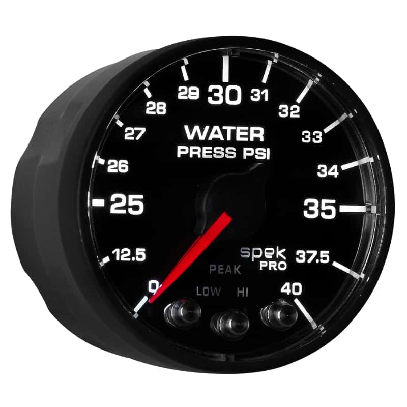 AutoMeter — Autometer Spek-Pro - Nascar 2-1/16in Water Press 0- 40 psi Bfb
GA 2" WP 40 BFB SPEK - view 15
