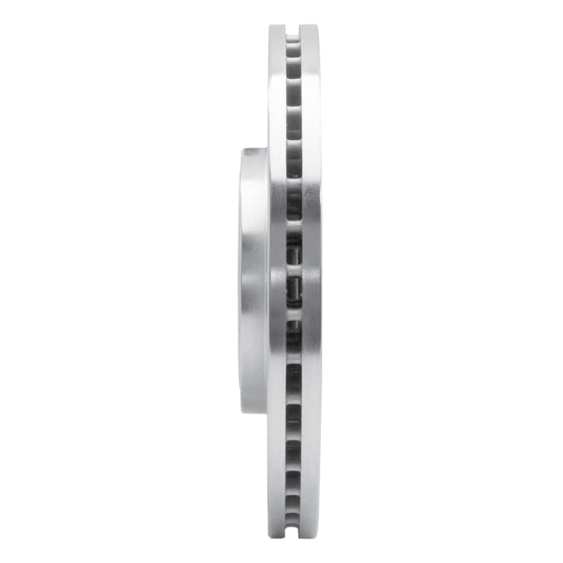R1 Concepts — R1 17-20 Jaguar XF Front Right Drilled & Slotted Silver Brake Rotor
R1 Brake Rotor Drill - view 3