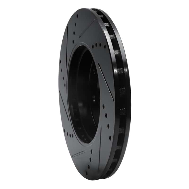 R1 Concepts — R1 96-15 Mercedes-Benz C280 Front Right Drilled & Slotted Black Brake Rotor
R1 Brake Rotor Drill - view 4