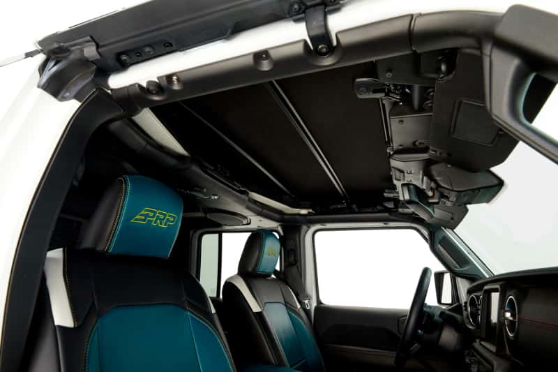 Bestop — Bestop 20-26 Jeep Gladiator / 18-26 Wrangler JL Sunrider For Hardtop (Premium Black Twill)
Sunrider - view 11