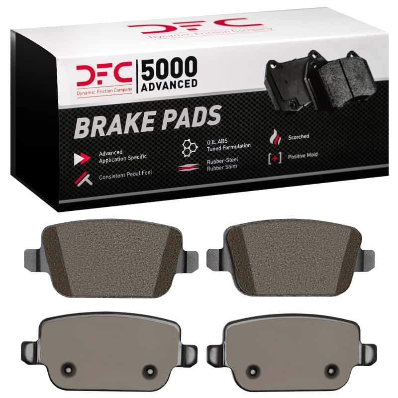 DFC — DFC 07-12 Ford Focus RS (Mexico) Rear 5000 Advanced Low Metallic Brake Pads
DFC Brake Pad Set - view 1