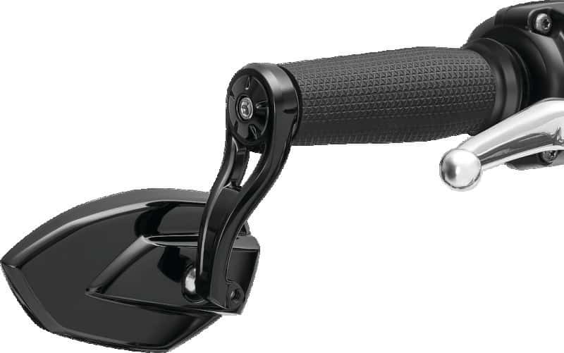 Kuryakyn — Kuryakyn Phantom Bar End Mirror Gloss Black - view 2