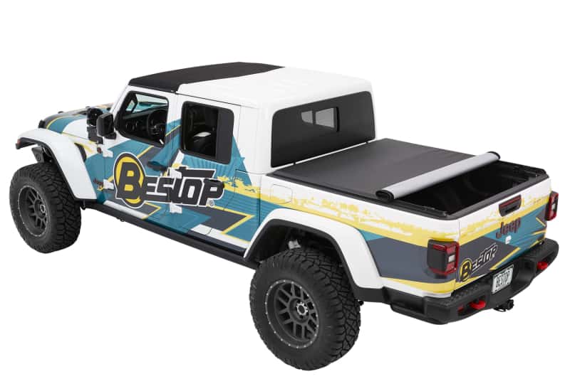 Bestop — Bestop Roll Soft Tonneau - 20-26 Jeep Gladiator For 5 Ft. Bed Ez (Black Diamond)
EZ-Roll Soft Tonneau - view 2