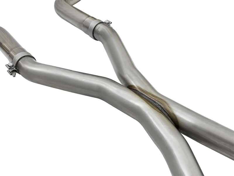 aFe — aFe MACHForce XP 12-17 Jeep Grand Cherokee WK2 SRT8 V8-6.4L 304SS Cat-Back Exhaust System
Cat-Back Exhaust - view 3