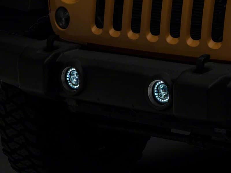 Raxiom — Raxiom 07-18 Jeep Wrangler JK 18-23 Jeep Wrangler JL Axial Series Nighthawk LED Fog Lights
Lights - view 9