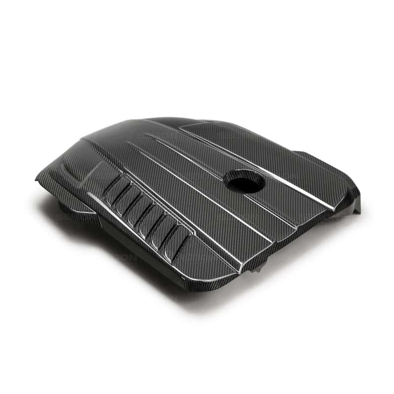 Seibon — Seibon 2020+ Toyota Supra (A90) Carbon Fiber Engine Cover - view 4