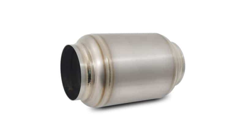 Vibrant — Vibrant Titanium Muffler w/Natural Tip 3.5in. Inlet / 3.5in. Outlet / 5.5in Dia
3.5"IDTiMuffler8"OAL
Muffler - view 2