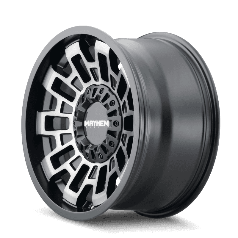 Mayhem — Mayhem 8113 Cortex 17x9 / 5x127 BP / -12mm Offset / 87.1mm Hub Matte Black w/ Dark Tint Wheel - view 2