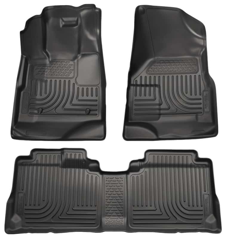 Husky Liners — Husky Liners 10-12 Cadillac SRX WeatherBeater Combo Black Floor Liners (One Piece for 2nd Seat)
Floor Liners - view 1