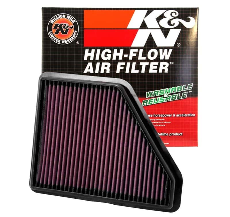 K&N Engineering — K&N Replacement Air Filter CHEVROLET EQUINOX 2.4L L4 & 3.0L V6; 2010
Replacement Air Filt
Air Filter - view 8