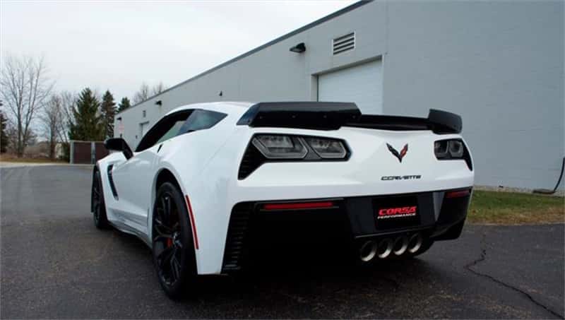 CORSA Performance — Corsa 17-19 Chevy Corvette Z06 (Grand Sport Only) 3in Axle Back Xtreme Exhaust Pol Quad 4.5in Tip
Exhaust - view 5