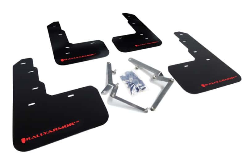 Rally Armor — Rally Armor 17-22 Honda Civic Type R Black UR Mud Flap w/Red Logo
Mud Flap - view 1