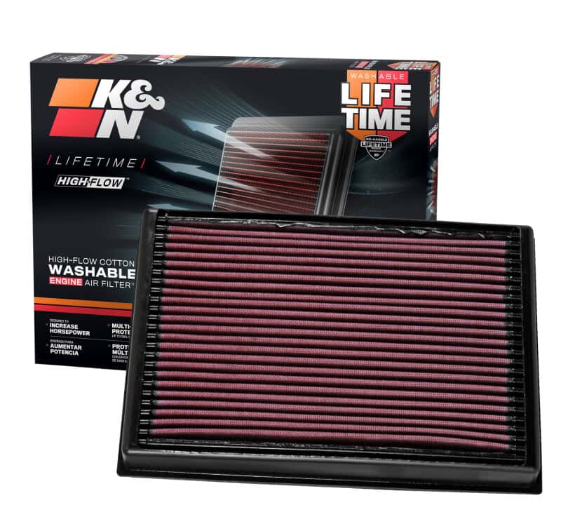 K&N Engineering — K&N 2016 Nissan Titan XD V8-5.0L Replacement Drop In Air Filter
Replacement Air Filt
Air Filter - view 7