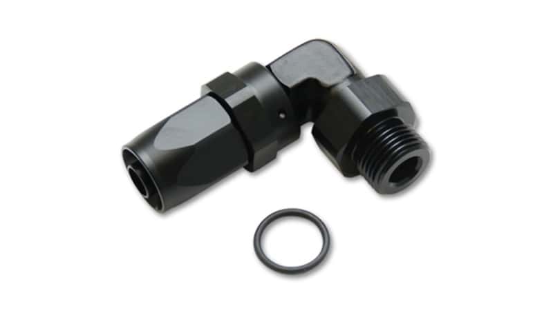 Vibrant — Vibrant Male -6AN 90 Degree Hose End Fitting - 9/16-18 Thread (6)
6ANML-6Thrd90DegHEnd
-6AN-6ORBMal90DegFtg
AN Fitting - view 1