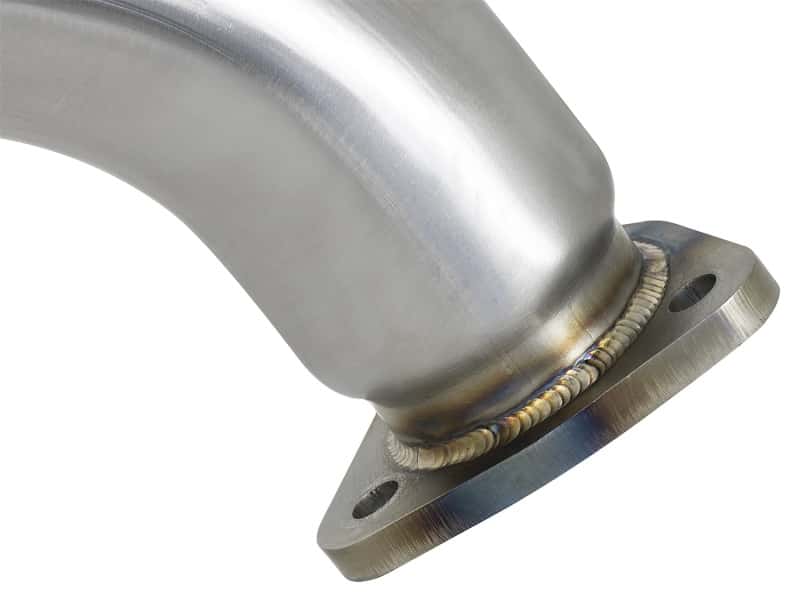 aFe — aFe Twisted Steel 3in Rear Down-Pipe/Mid Pipe 2017+ Honda Civic Type R I4 2.0L (t)
Takeda Mid-Pipe - view 3