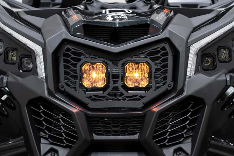 Diode Dynamics — Diode Dynamics 17-24 Can-Am Maverick X3 Stage Series LED Grille Kit - Pro White Combo - view 3