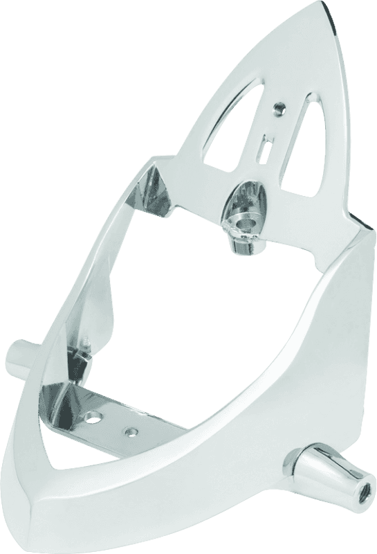 Kuryakyn — Kuryakyn Rear Turn Signal & License Plate Mount Indian Chrome - view 1
