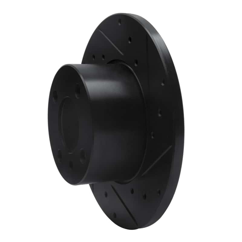 R1 Concepts — R1 77-83 BMW 320I (USA/Canada) Front Right Drilled & Slotted Black Brake Rotor
R1 Brake Rotor Drill - view 2
