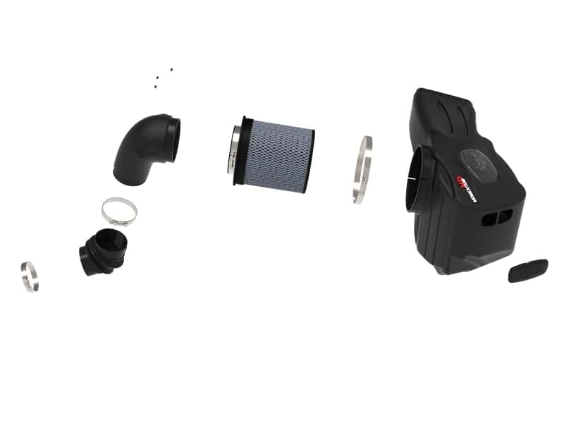 aFe — aFe Momentum HD 10R Cold Air Intake System 19-20 RAM Diesel Trucks L6 6.7L (td)
Momentum HD Intake - view 2