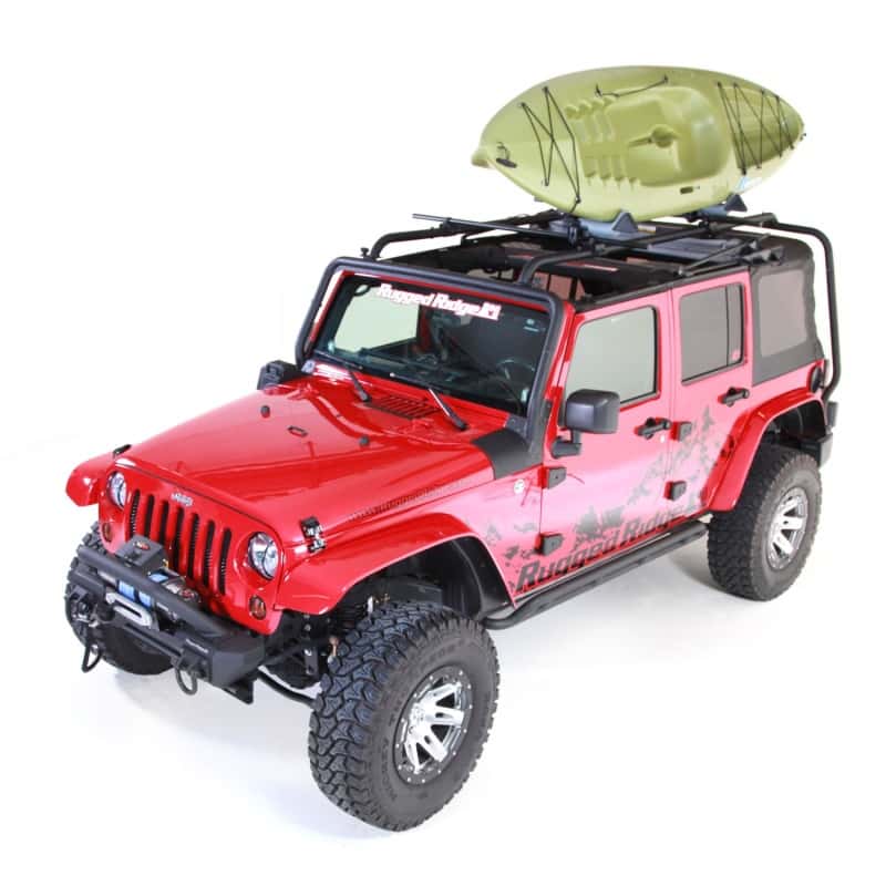 Rugged Ridge — Rugged Ridge Roof Rack 07-18 Jeep 4-Door Jeep Wrangler
OFFROAD_EXTERIOR
Roof Rack - view 3
