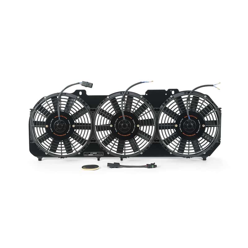 Mishimoto — Mishimoto 89-01 Jeep Cherokee XJ 4.0L Performance Aluminum Fan Shroud w/ Controller - Black
Aluminum Fan Shroud - view 1
