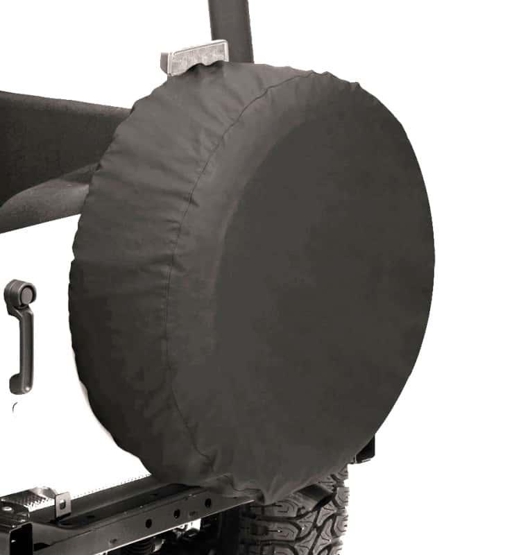 Bestop — Bestop 28 X 8 Tire Cover (Black Denim) - view 1