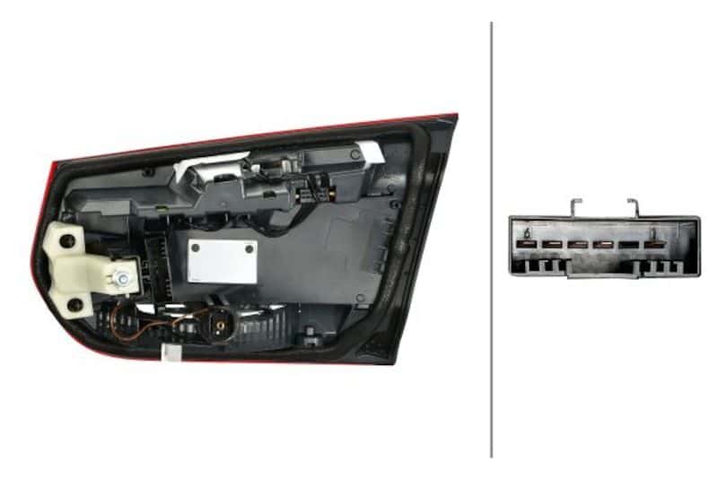 Hella — Hella 2012-2019 BMW 320i Left Tail Light - view 2