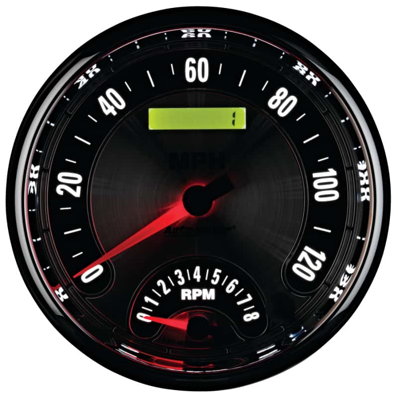 AutoMeter — Autometer American Muscle 5in Tach Speedo Combo In-Dash
5" RPM/SPD COMBO AM - view 10