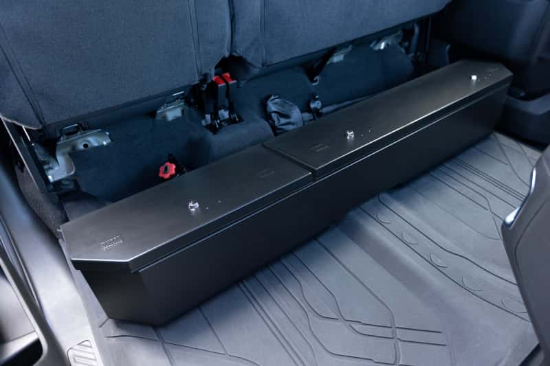 Tuffy Products — Tuffy 2019+ Chevrolet Silverado Underseat Lockbox w/ Keyed Lock
Lockbox - view 11