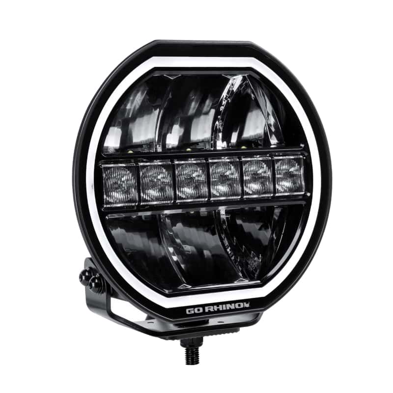 Go Rhino — Go Rhino Xplor Blackout Series Maxline LED Hi/Low Beam w/Multi DRL (Surface Mount) 9in. - Blk
BLK-Hi/LowW/MultiDRL - view 3