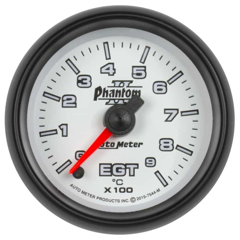AutoMeter — Autometer Phantom II Gauge Pyrometer (Egt) 2 1/16in 900c Digital Stepper Motor Phantom II
2-1/16" PYROMETER KI - view 1