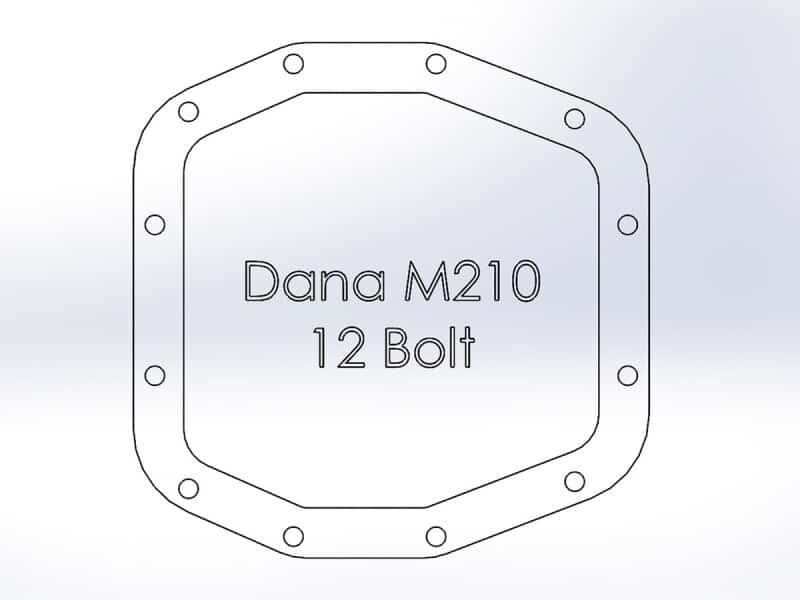 aFe — aFe POWER Differential Cover Jeep Wrangler (JL) 18-25/ Gladiator (JT) 20-25 (Dana M210)
Differential Cover - view 4