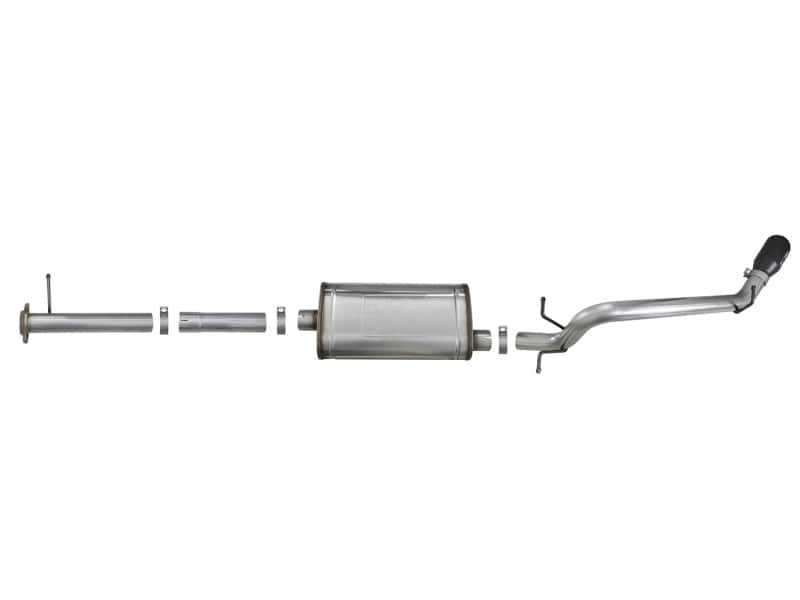 aFe — aFe Mach Force-XP Exhaust 3in CB SS 15-17 GM Colorado/Canyon 2.5L/3.6L Side Exit w/ Black Tip
Cat-Back Exhaust - view 4