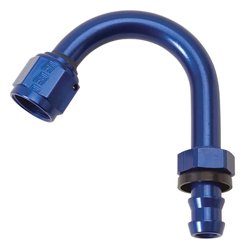 Russell — Russell Performance -10 AN Twist-Lok 120 Degree Hose End (15/16in Radius)
Hose Fitting - view 3