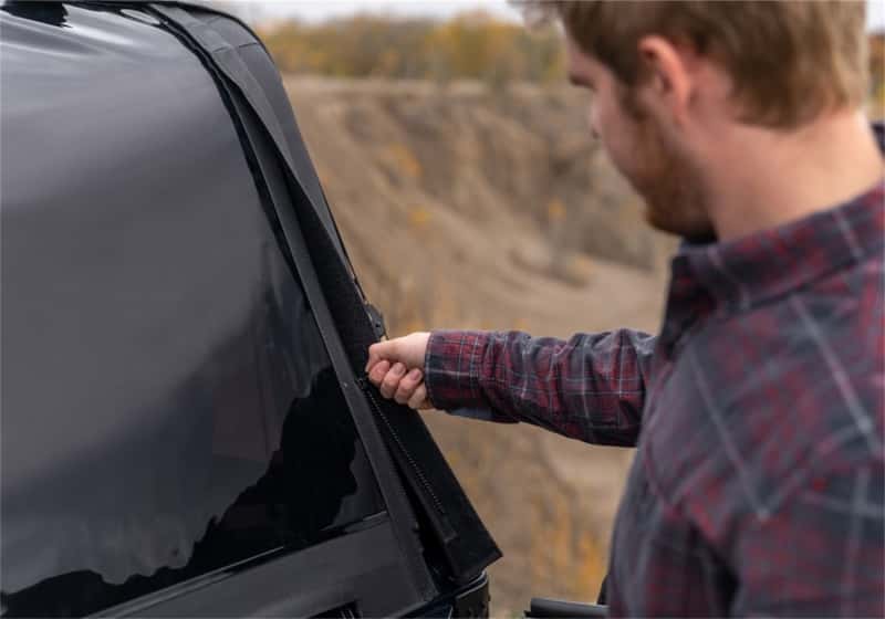 Rampage — Rampage 97-06 Jeep Wrangler TJ Frameless Trail Soft Top Kit - Black Diamond
Frameless Soft Top K
Top-Soft - view 4